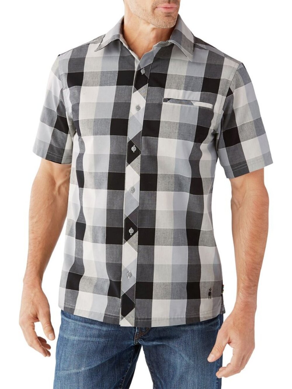 Smartwool Everyday Exploration Retro Plaid Short-Sleeve Shirt - Men's Large